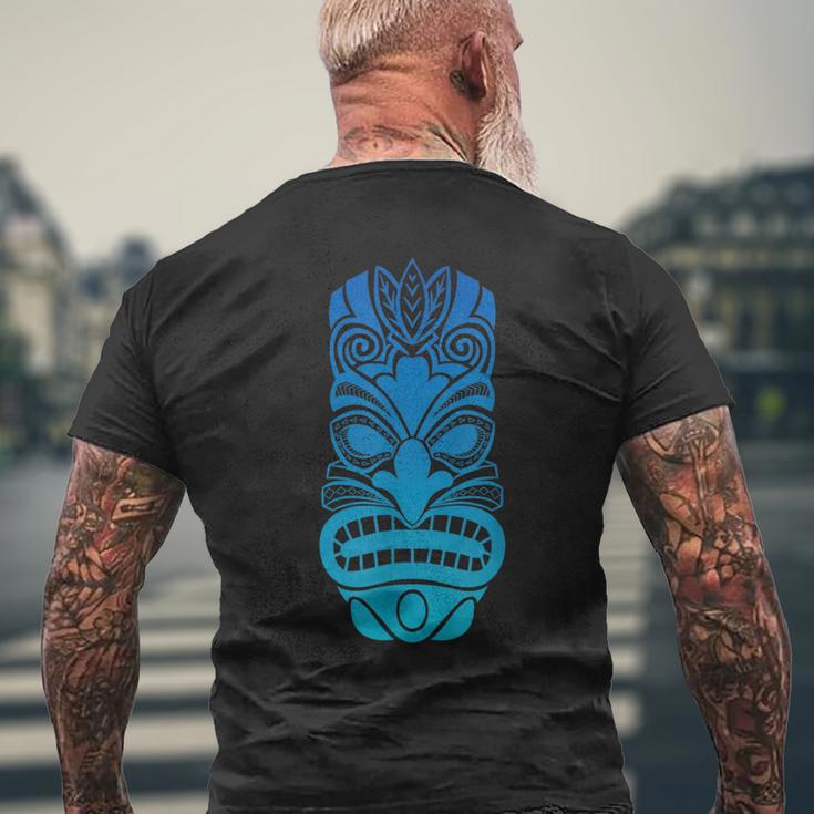 ポリネシア ティキ マオリ ハワイアン トライバル メンズTシャツ バックプリント 高齢者への贈り物