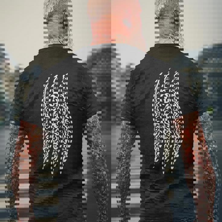 マオリ族柄 ニュージーランドラグビー メンズTシャツ バックプリント 高齢者への贈り物