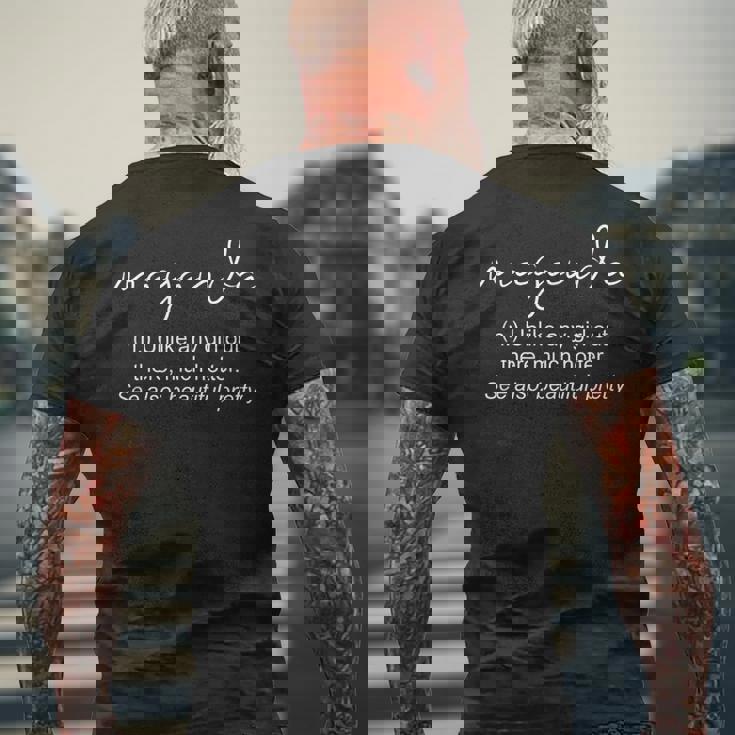 マガンダの定義 フィリピン フィリピン メンズTシャツ バックプリント 高齢者への贈り物