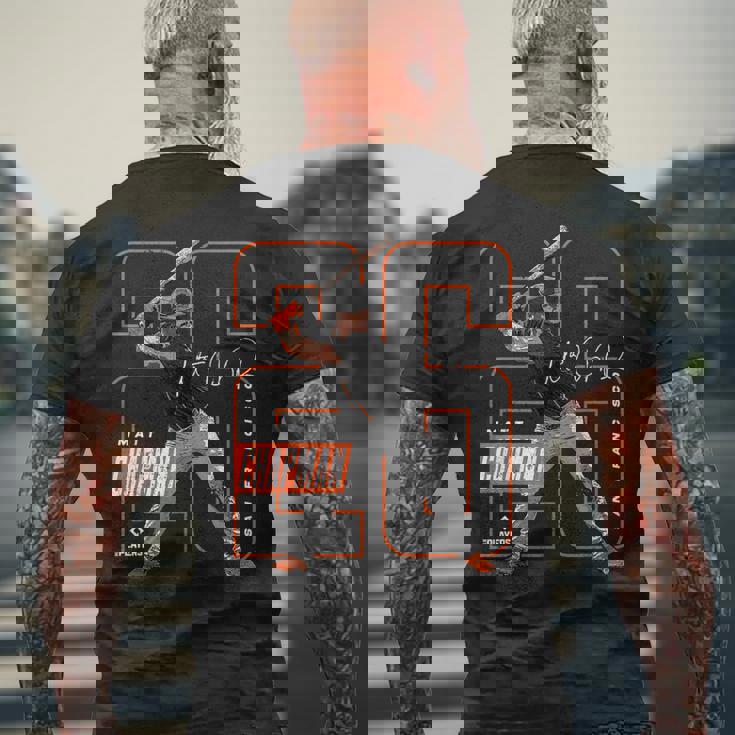 マット・チャップマン メンズTシャツ バックプリント 高齢者への贈り物