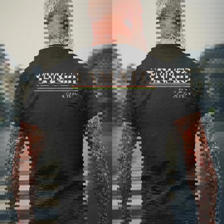 ヤマトジャパン メンズTシャツ バックプリント 高齢者への贈り物