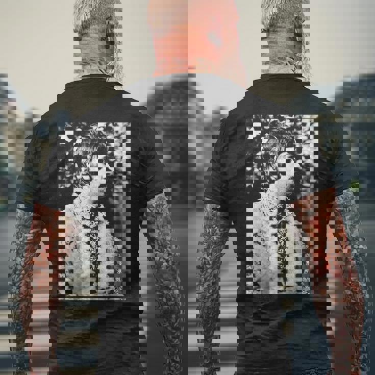 リンゴ・スター ザ・ビートルズ ペニー・レーン ブルーアルバム Era 1967 メンズTシャツ バックプリント 高齢者への贈り物