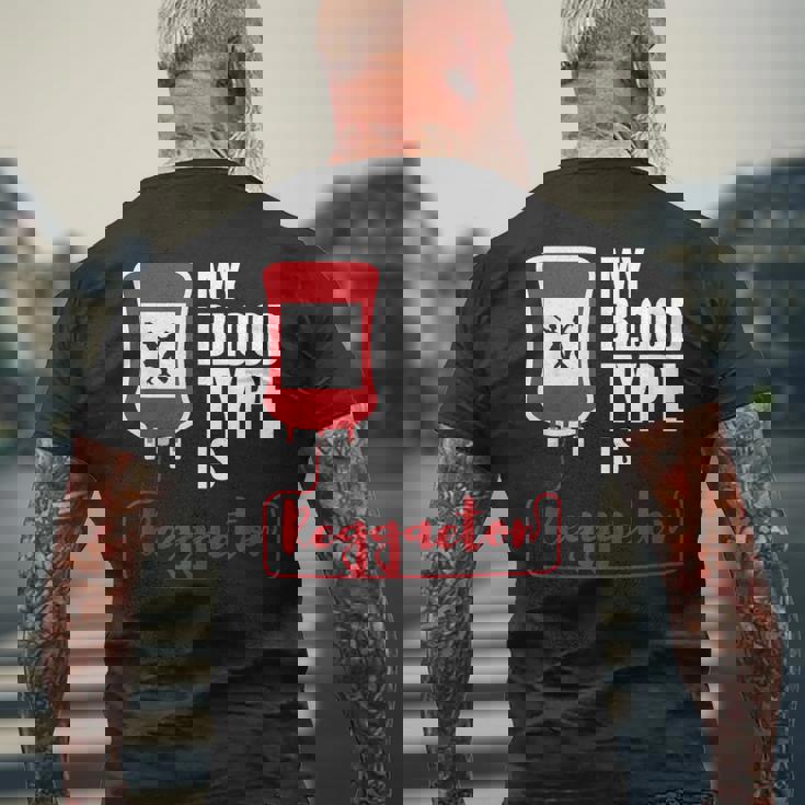 レゲトン ギフト ラテン ダンス ダンス ダンサー レゲトン メンズTシャツ バックプリント 高齢者への贈り物