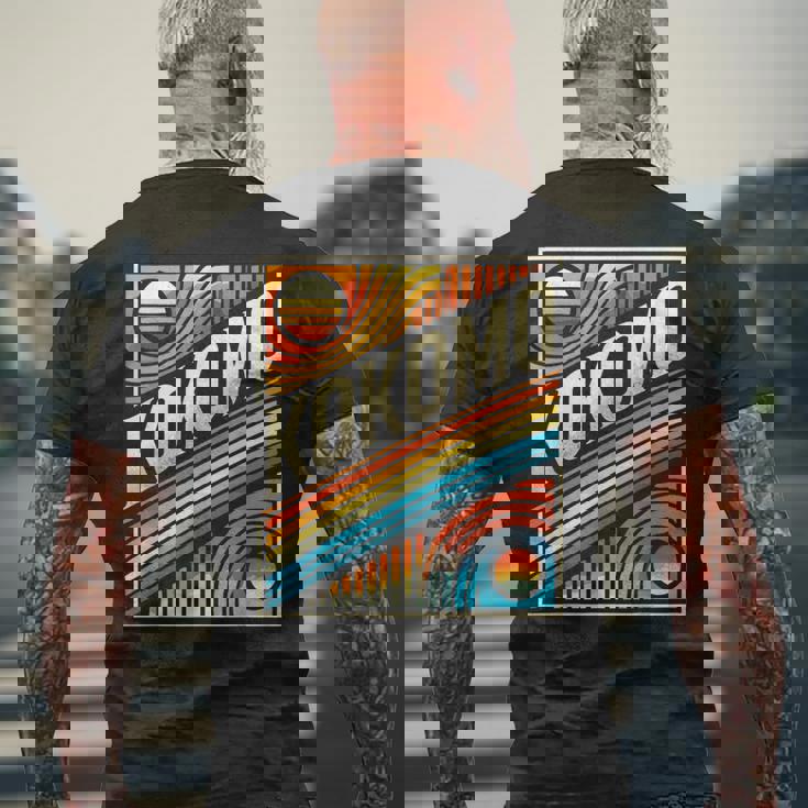 レトロ Kokomo シャツ ビンテージ シティ Kokomo メンズTシャツ バックプリント 高齢者への贈り物