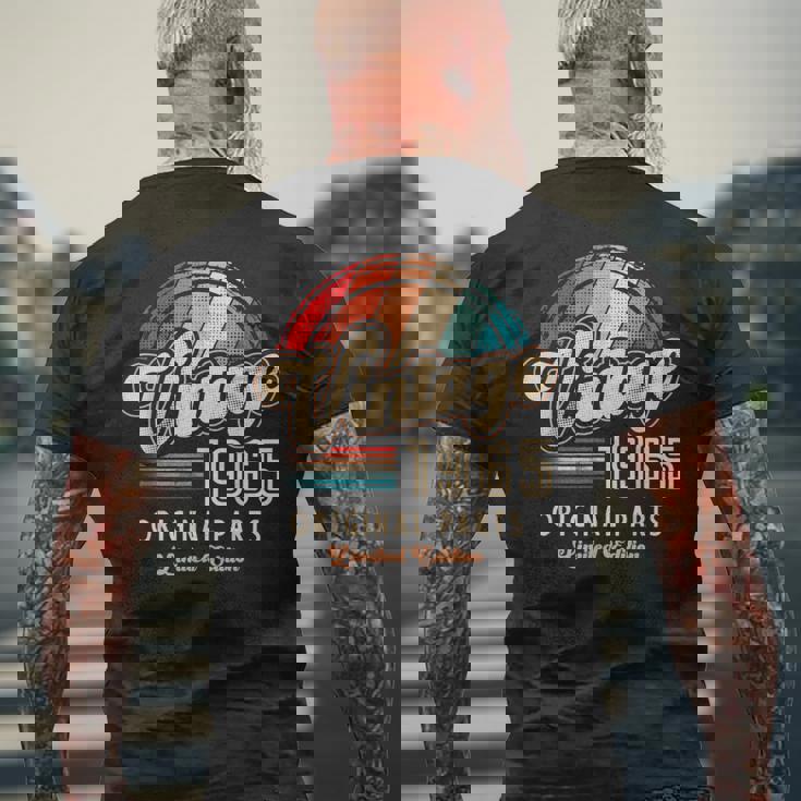 ヴィンテージ 1965 オリジナル・パーツ 限定版 誕生61周年記念 メンズTシャツ バックプリント 高齢者への贈り物