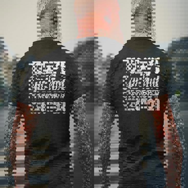 今日の気分は焼き鳥が主催 メンズTシャツ バックプリント 高齢者への贈り物