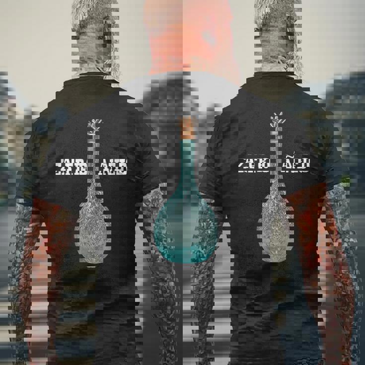 古くなったサファイア テキーラ 一口飲料 ヴィンテージドリンク製品 メンズTシャツ バックプリント 高齢者への贈り物