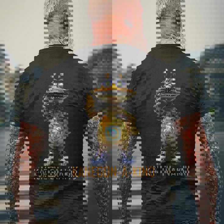 大怪獣ラッシュ ウルトラフロンティア カネゴン・ア・キンド メンズTシャツ バックプリント 高齢者への贈り物