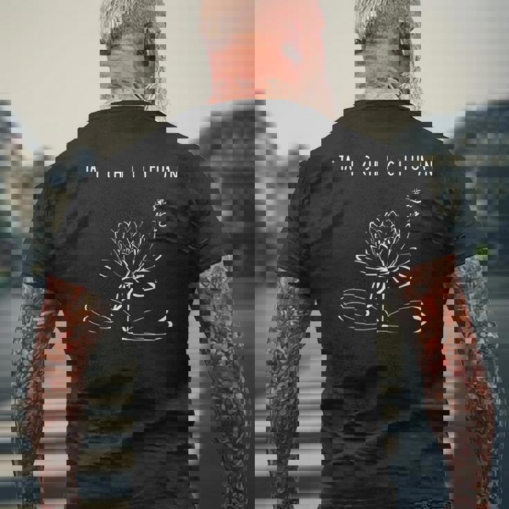 太極拳の初心者や教師のための太極拳のデザイン 長袖tシャツ メンズTシャツ バックプリント 高齢者への贈り物