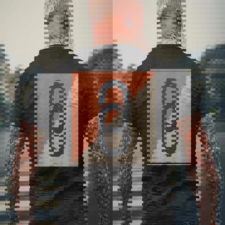 川越ボーイズ・シング＜Kawagoe Boysing＞ 日向兄弟 お気に入りブランド【オレンジ＆ベージュ】 メンズTシャツ バックプリント 高齢者への贈り物