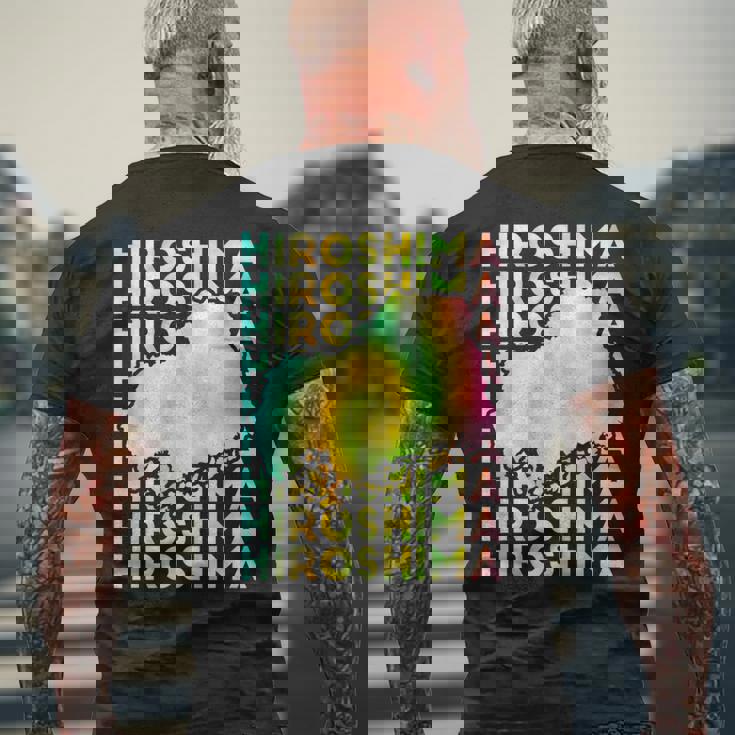 広島 面白tシャツ 広島県 面白いtシャツ 文字入り メンズ おもしろ 面白い 服 オリジナル おもしろグッズ ネタ メンズTシャツ バックプリント 高齢者への贈り物