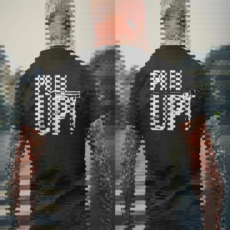 懸垂体操フィットネス メンズTシャツ バックプリント 高齢者への贈り物