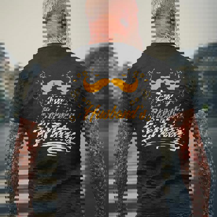 旦那の誕生日 メンズTシャツ バックプリント 高齢者への贈り物