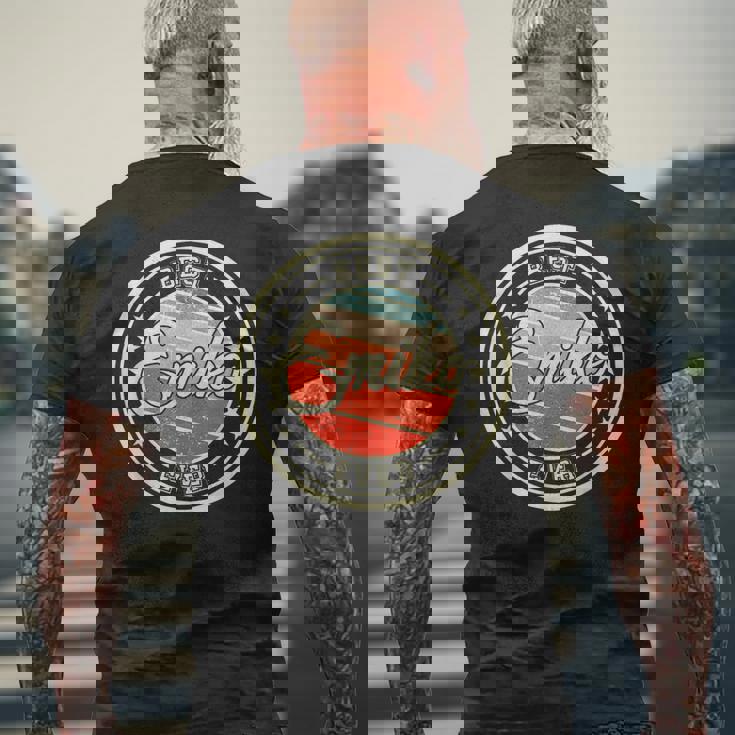 最高のエミコ これまでで面白いことを言うファーストネーム エミコ メンズTシャツ バックプリント 高齢者への贈り物