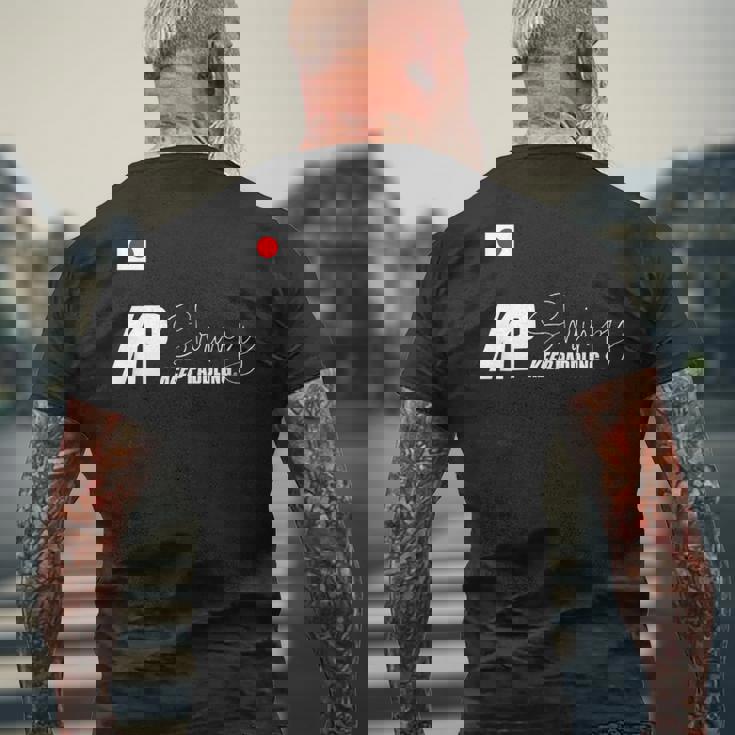 荒木珠里選手サップ大会応援（Kp-004 メンズTシャツ バックプリント 高齢者への贈り物