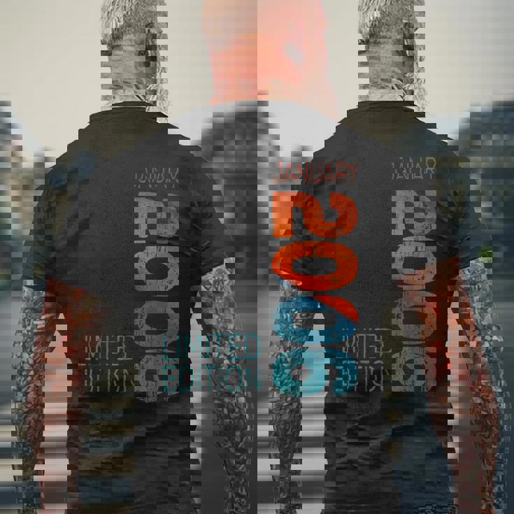 限定版 2006年1月 レトロ 2006年ヴィンテージ年 2006 メンズTシャツ バックプリント 高齢者への贈り物