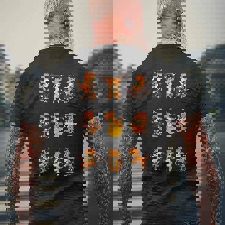 面白いtシャツ 猫 ネコ 筋トレ ジム おもしろグッズ かわいい おもしろtシャツ 面白い 服 ネタ メンズTシャツ バックプリント 高齢者への贈り物