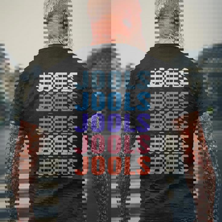 面白いギフト名 Jools 名入れ名 メンズTシャツ バックプリント 高齢者への贈り物