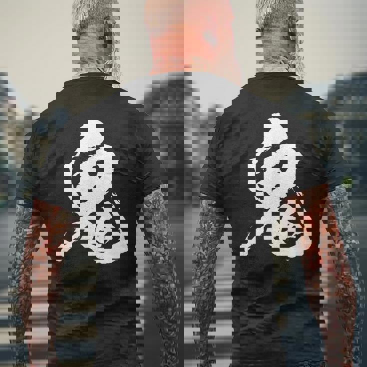 鬼 面白いtシャツ 文字入り メンズ おもしろ 筆文字 面白い 服 オリジナル おもしろグッズ 文字tシャツ ネタ メンズTシャツ バックプリント 高齢者への贈り物