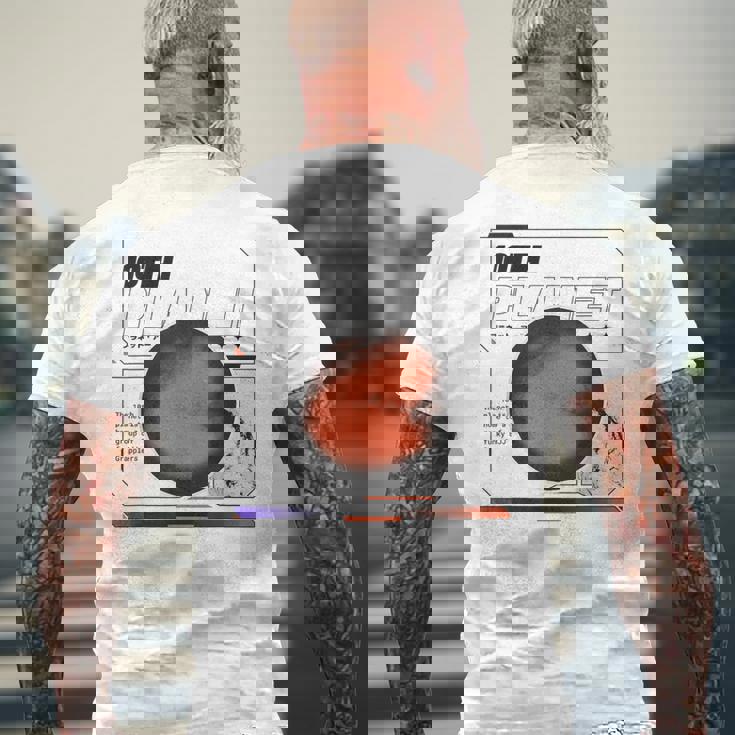 10Th Planet、Bjj、柔術、Mma、ノギ、グラップル、レスリング。 メンズTシャツ バックプリント 高齢者への贈り物