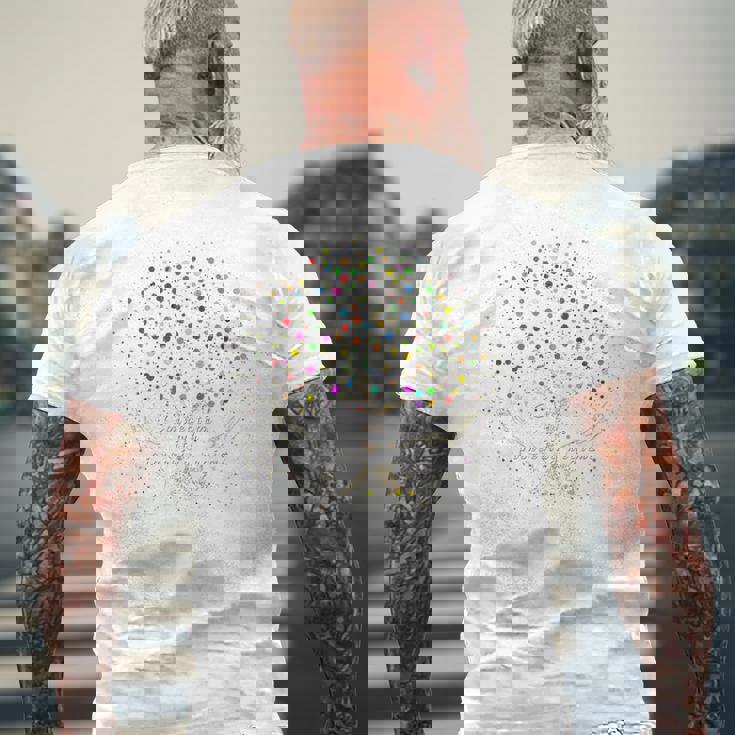 Connection With Pioneering Regions メンズTシャツ バックプリント 高齢者への贈り物