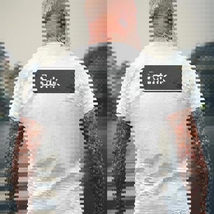 Dear Person Behind Me You Are Enough Love Awareness Peace Men's T-shirt Back Print Gifts for Old Men Dear Person Behind Me You Are Enough Love Awareness Peace Men's T-shirt Back Print Gifts for Old Men