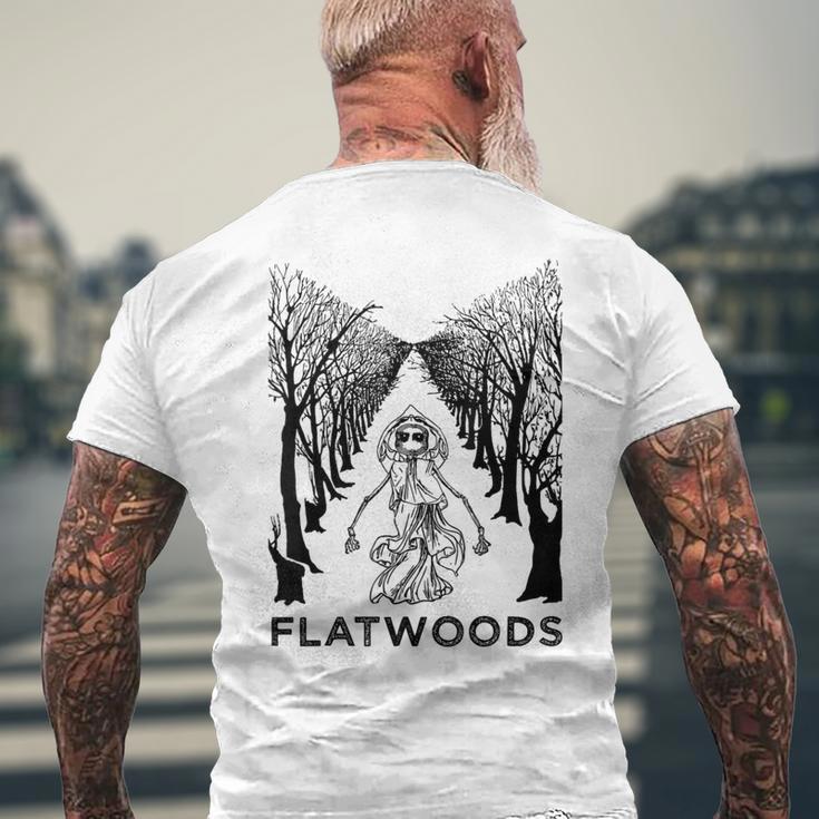 Flatwoods モンスター ブラクストン郡 クリプティッド メンズTシャツ バックプリント 高齢者への贈り物