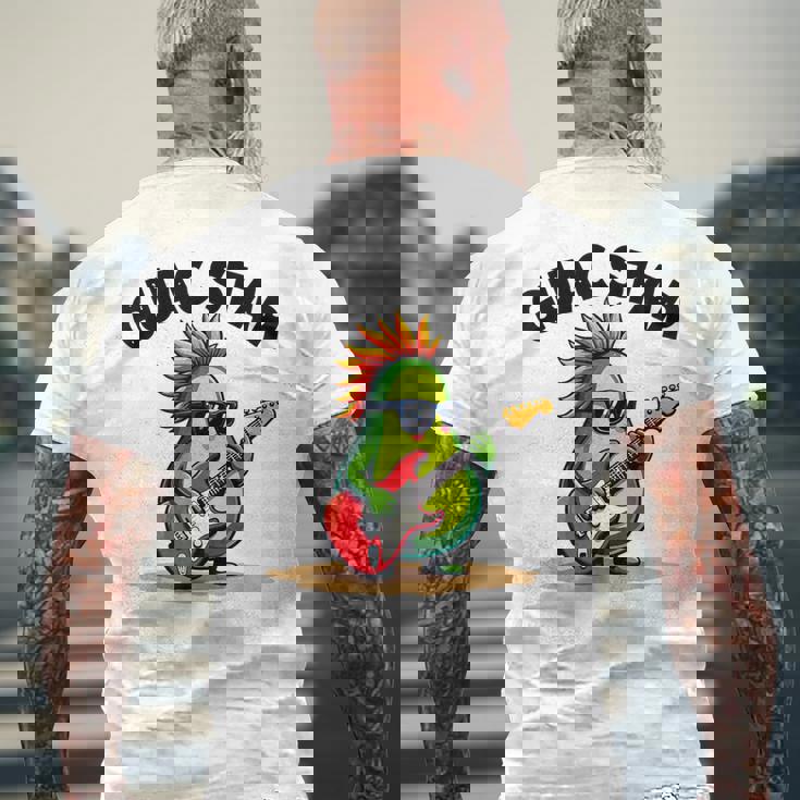 Guactar 面白い アボカド愛好家 食べ物 駄洒落プリント メンズ レディース キッズ メンズTシャツ バックプリント 高齢者への贈り物