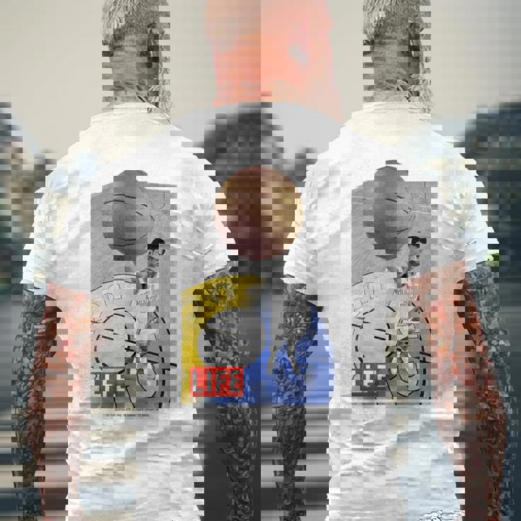 Life Picture Collection スポーツ（２） カリーム アブドュル ジャバー ／ バスケットボール メンズTシャツ バックプリント 高齢者への贈り物