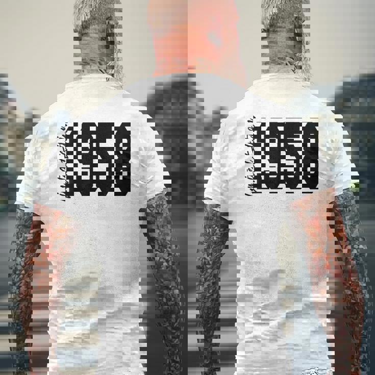 Limited Edition 1958年生まれ、68歳の誕生日 メンズTシャツ バックプリント 高齢者への贈り物