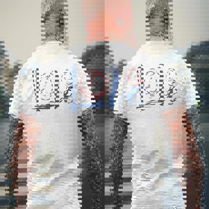 Love Baseball 野球 ギャク パロディ 名言 ジョーク メンズTシャツ バックプリント 高齢者への贈り物