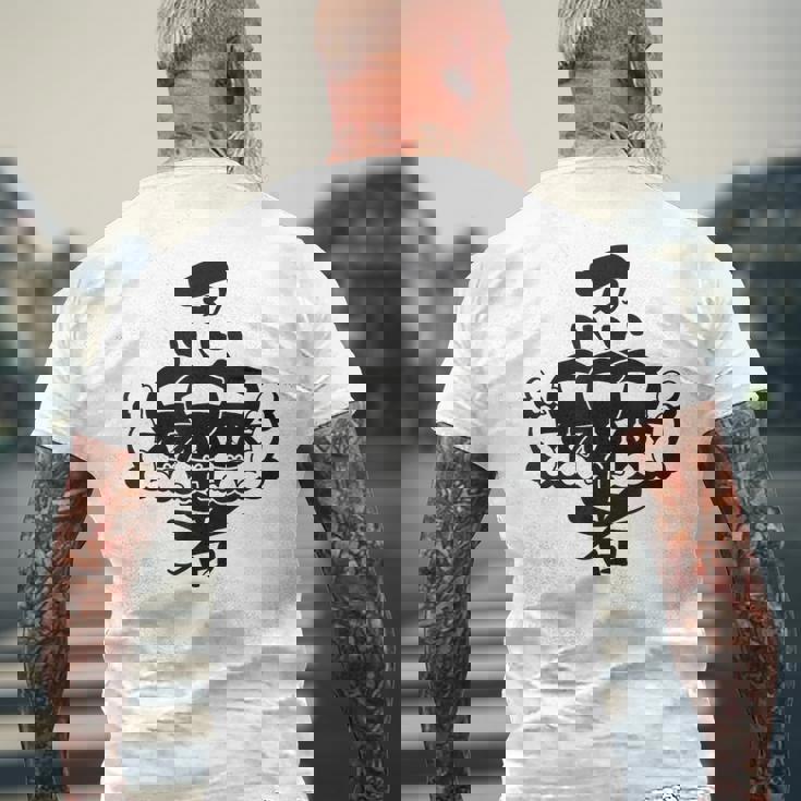 Ninjatyle Japan 忍者 分身の術 漢字 メンズTシャツ バックプリント 高齢者への贈り物