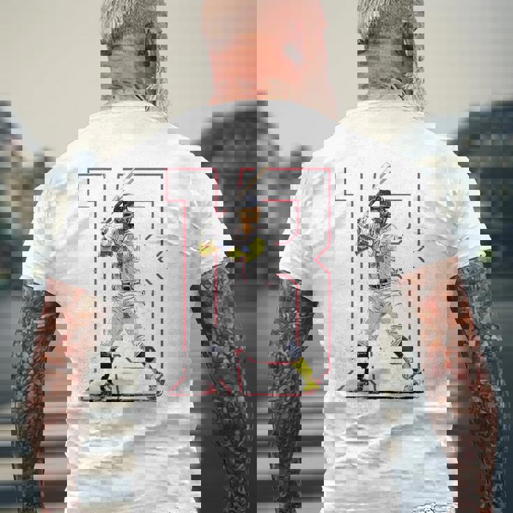 Ronald Acuna Jr メンズTシャツ バックプリント 高齢者への贈り物