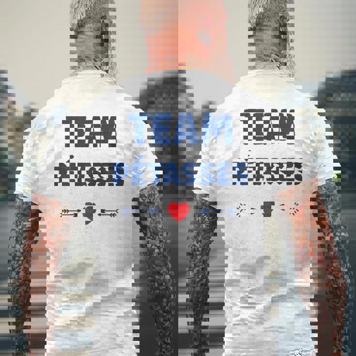 Superurnom Pétasse Humour Copines Team Pétasses T-shirt imprimé au dos Cadeaux pour les vieillards