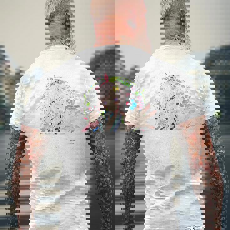 【アイラニ・イオフィフティーン】ホロぐら名場面 メンズTシャツ バックプリント 高齢者への贈り物