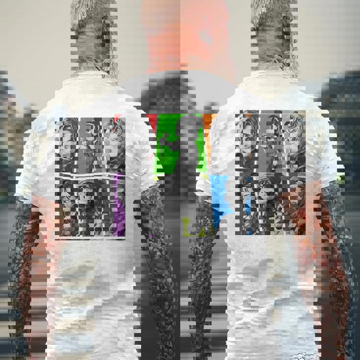 【公式】『ドラゴンクエストvii Reimagined』キャラクターパネル メンズTシャツ バックプリント 高齢者への贈り物