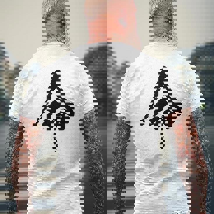 【命】一文字 文字入り 漢字 おもしろ 面白い 日本語 毛筆 書道 筆文字 言葉 和柄 日本 かっこいい お土産 文字 メンズTシャツ バックプリント 高齢者への贈り物