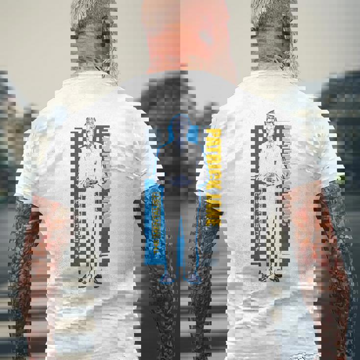 メンタリスト パトリック・ジェーン メンズTシャツ バックプリント 高齢者への贈り物