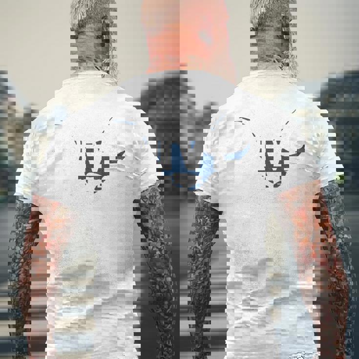 モルディブダイブマンタダイビング 長袖tシャツ メンズTシャツ バックプリント 高齢者への贈り物