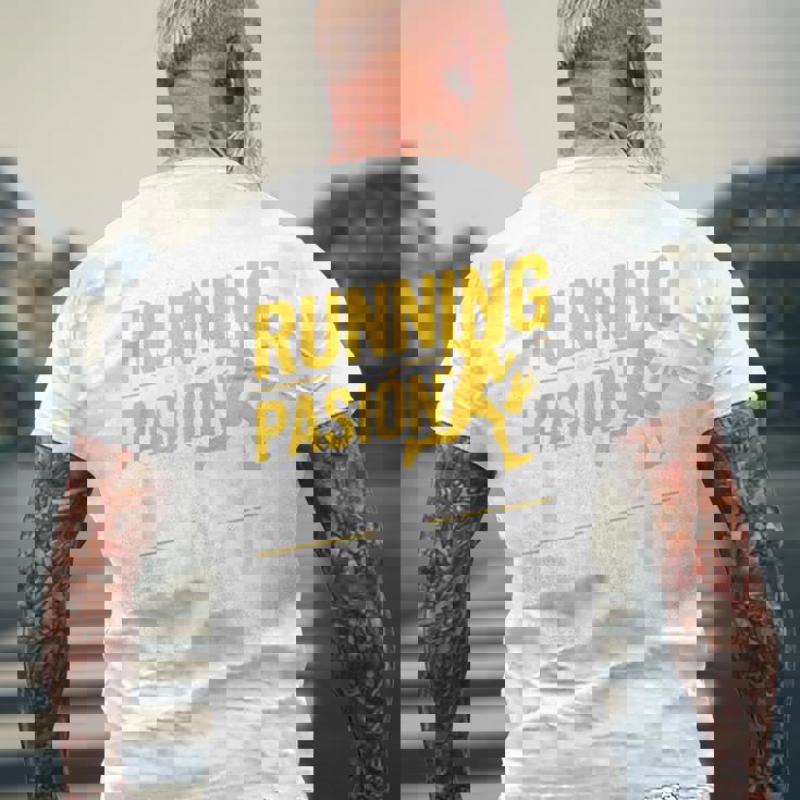 ランニングマン おもしろビール ギフト アイデア 面白い メンズTシャツ バックプリント 高齢者への贈り物