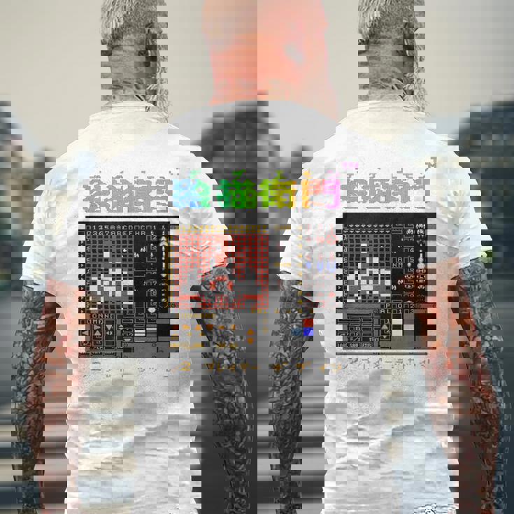 絵描衛門（デザエモン） 03 メンズTシャツ バックプリント 高齢者への贈り物