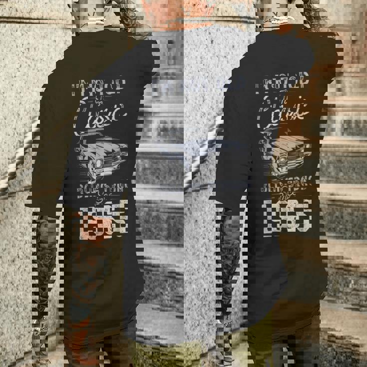 1965年生まれ マッスルカー生誕61周年 メンズTシャツ バックプリント 彼への贈り物