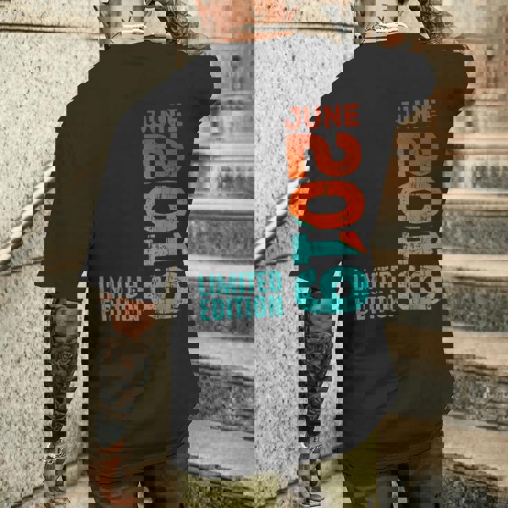 2019年6月 2019年 レトロ 2019年 ヴィンテージ 2019年創業 メンズTシャツ バックプリント 彼への贈り物