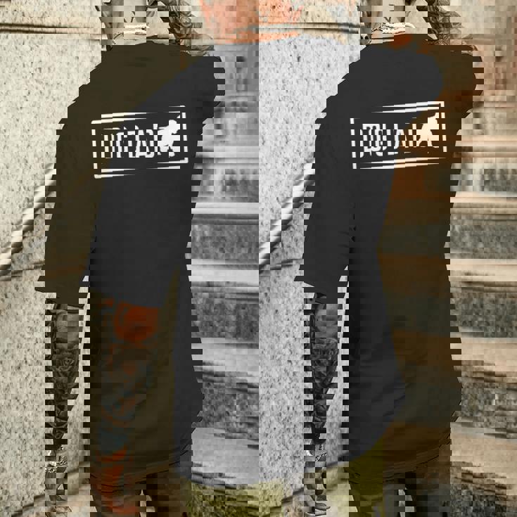 American Cockerpaniel Dog Dad スポーツスポーツペット子犬 長袖tシャツ メンズTシャツ バックプリント 彼への贈り物