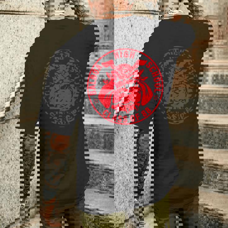 Balboa Highchool Bulldog Class Of 1988 パナマ運河ゾーン メンズTシャツ バックプリント 彼への贈り物