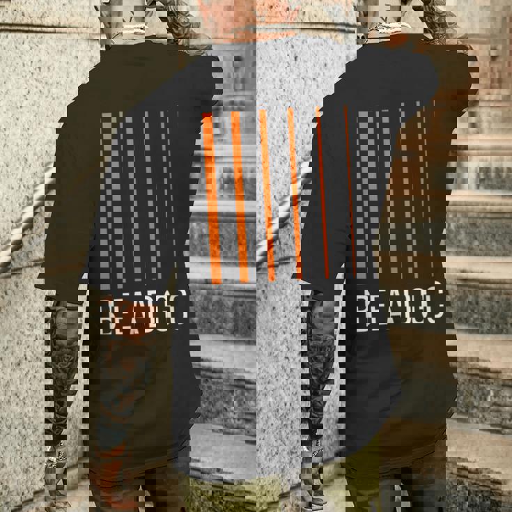 Beadgc 6弦ベースギター ベーシスト、ベースプレイヤー メンズTシャツ バックプリント 彼への贈り物