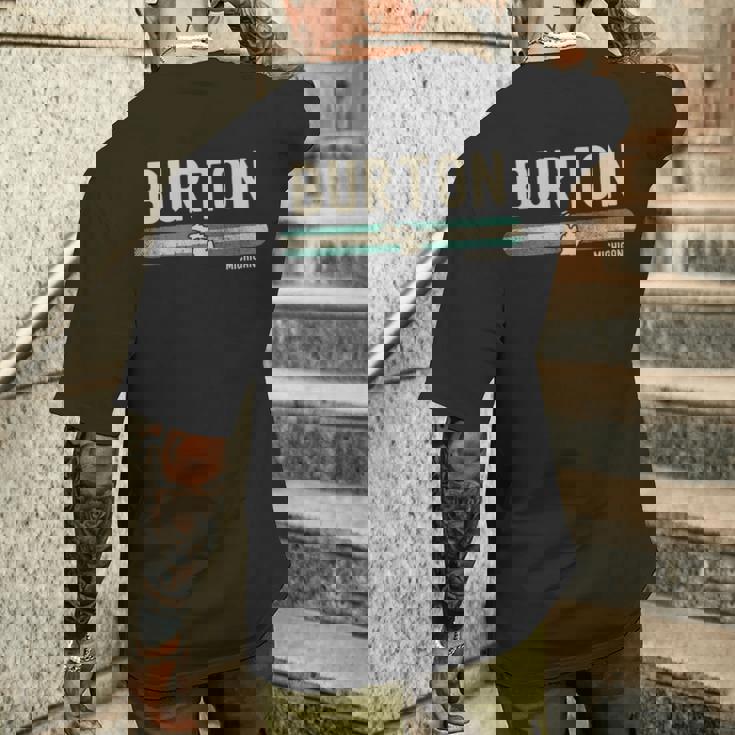 Burton Mi メンズTシャツ バックプリント 彼への贈り物