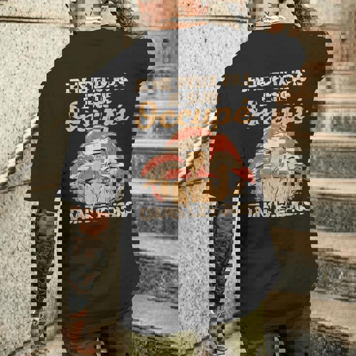 Cèpes Chasseur De Champignon Ramasseur De Cèpes Drôle T-shirt imprimé au dos Cadeaux pour lui