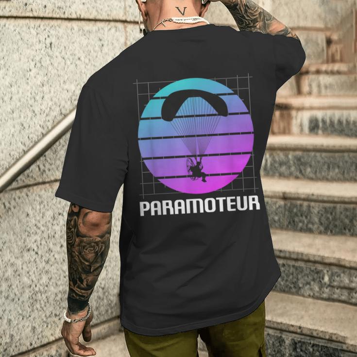 Classicintage Retro Paramoteur Parapente T-shirt imprimé au dos Cadeaux pour lui