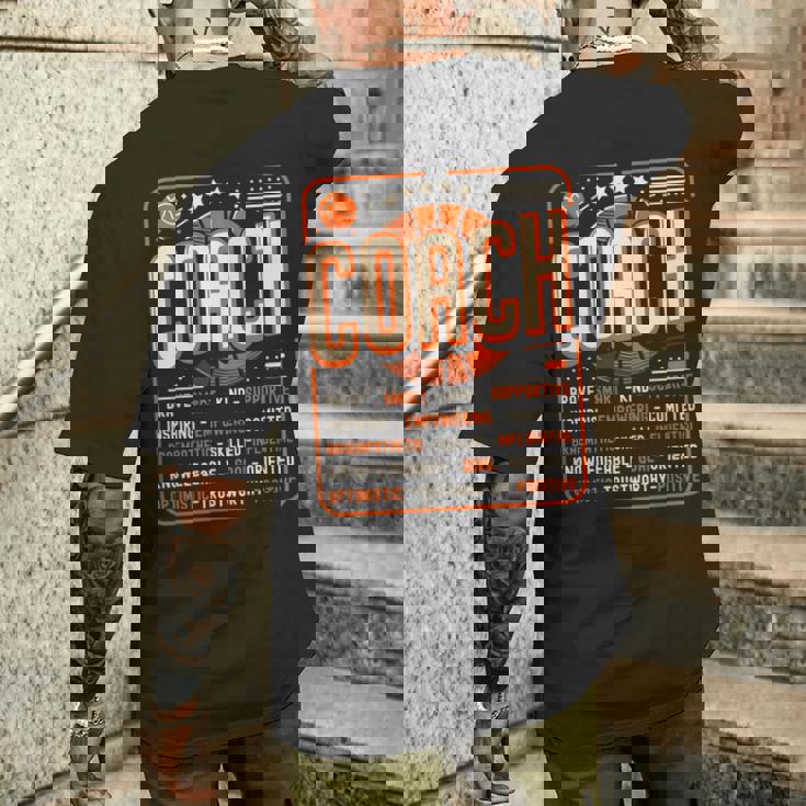 Coach Definition コーチtシャツ 男性用 面白いコーチ 長袖tシャツ メンズTシャツ バックプリント 彼への贈り物